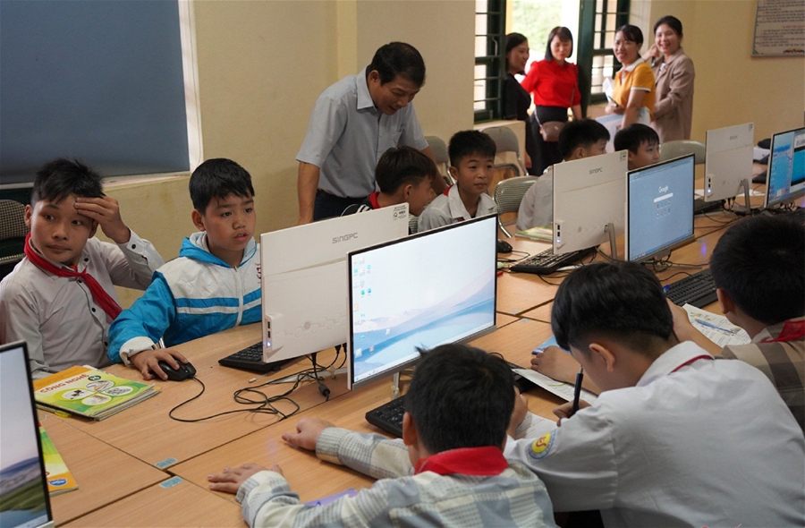 23 trường học tại Lào Cai bảo vệ học sinh an toàn trên môi trường mạng