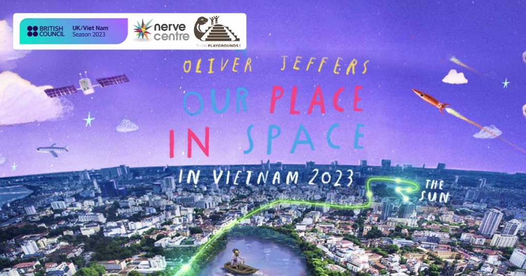 Tác phẩm điêu khắc Our Place in Space - Từ Vương quốc Anh sẽ đến Hà Nội