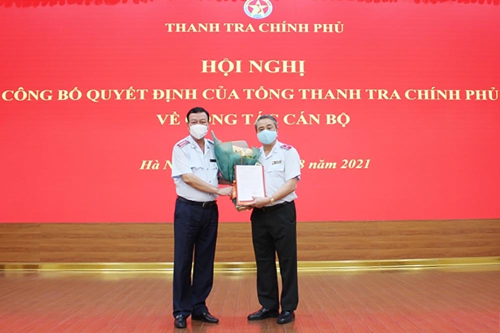 Ông Nguyễn Mạnh Hường làm Chánh văn phòng Thanh tra Chính phủ