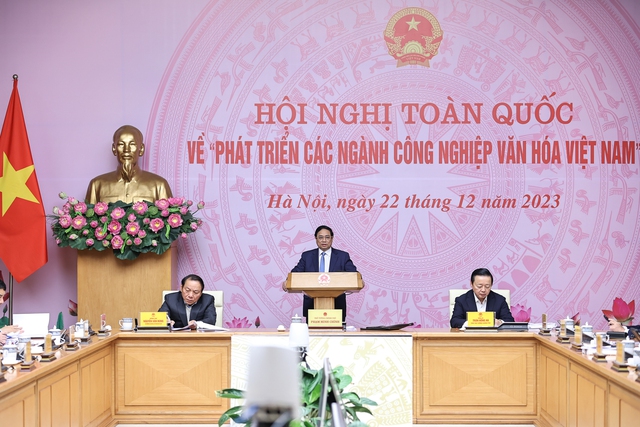 Thủ tướng Phạm Minh Chính: Không có giới hạn với không gian sáng tạo, phát triển công nghiệp văn hóa- Ảnh 2.